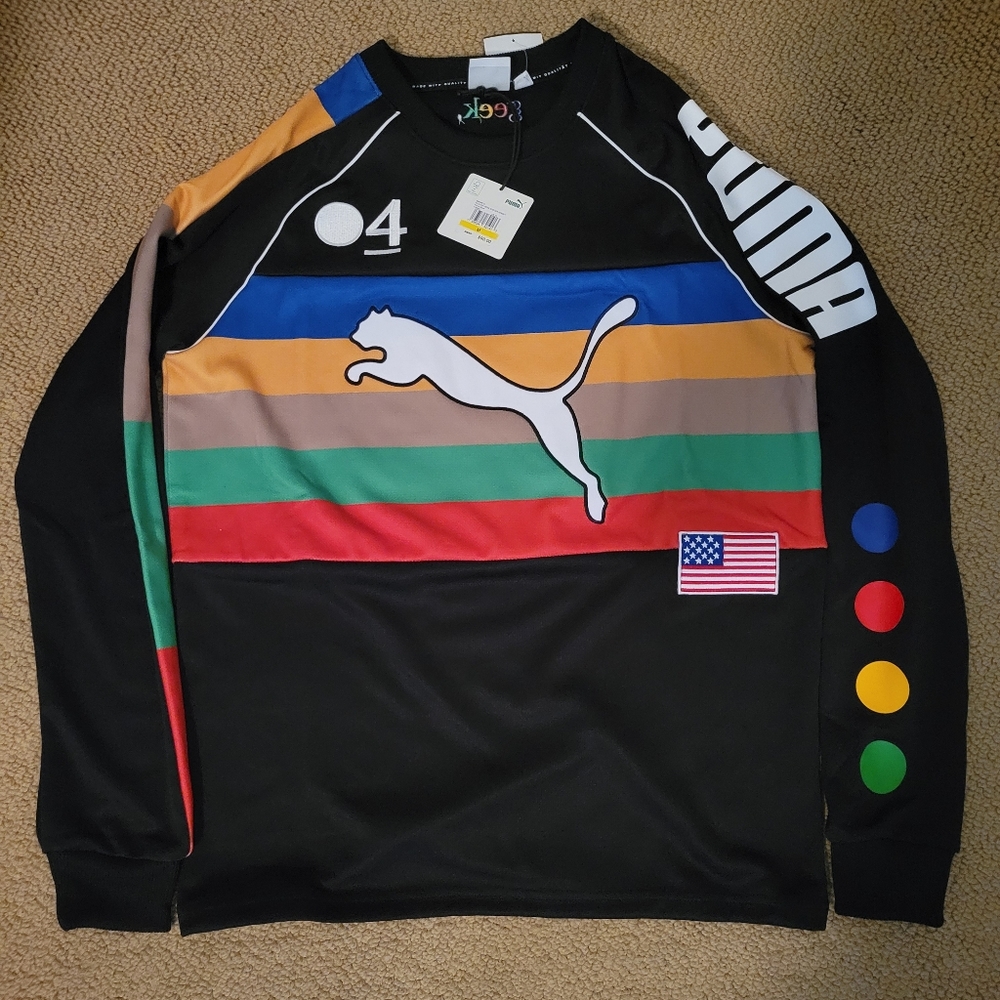 PUMA x FASHION GEEK Men's Medium M Soccer Jersey